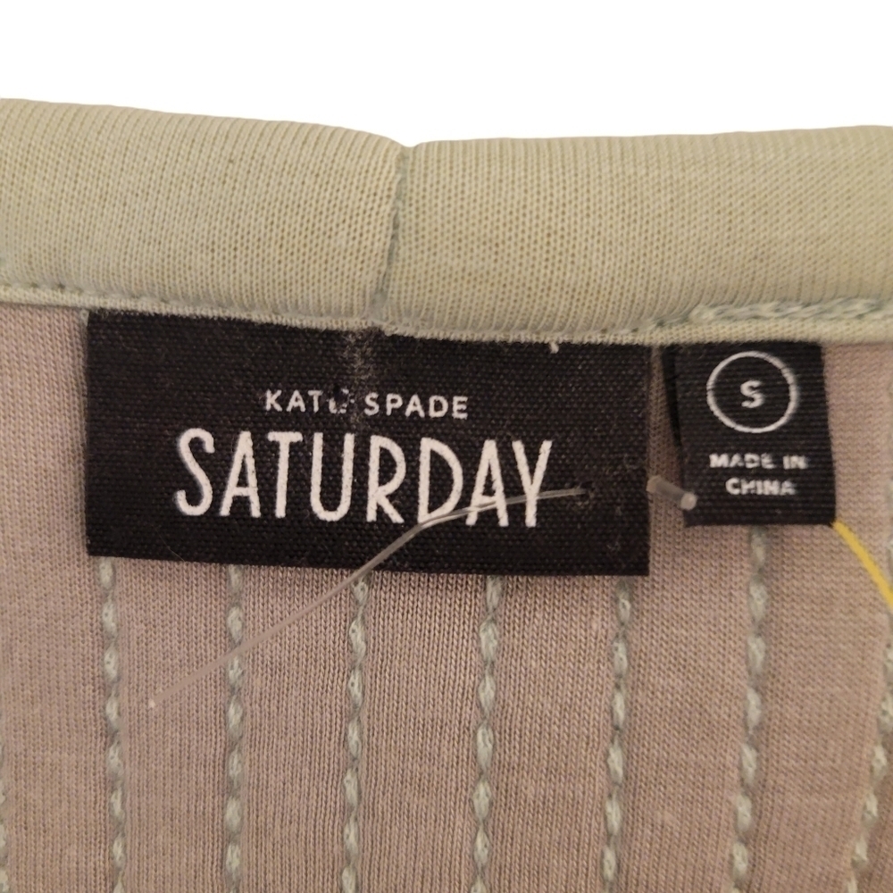 Kate Spade Saturday Quilted Sponge Bodycon Tank Dress in Mint Green•S - Picture 11 of 14